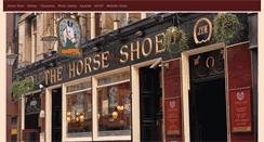 Desktop Screenshot of horseshoebar.co.uk